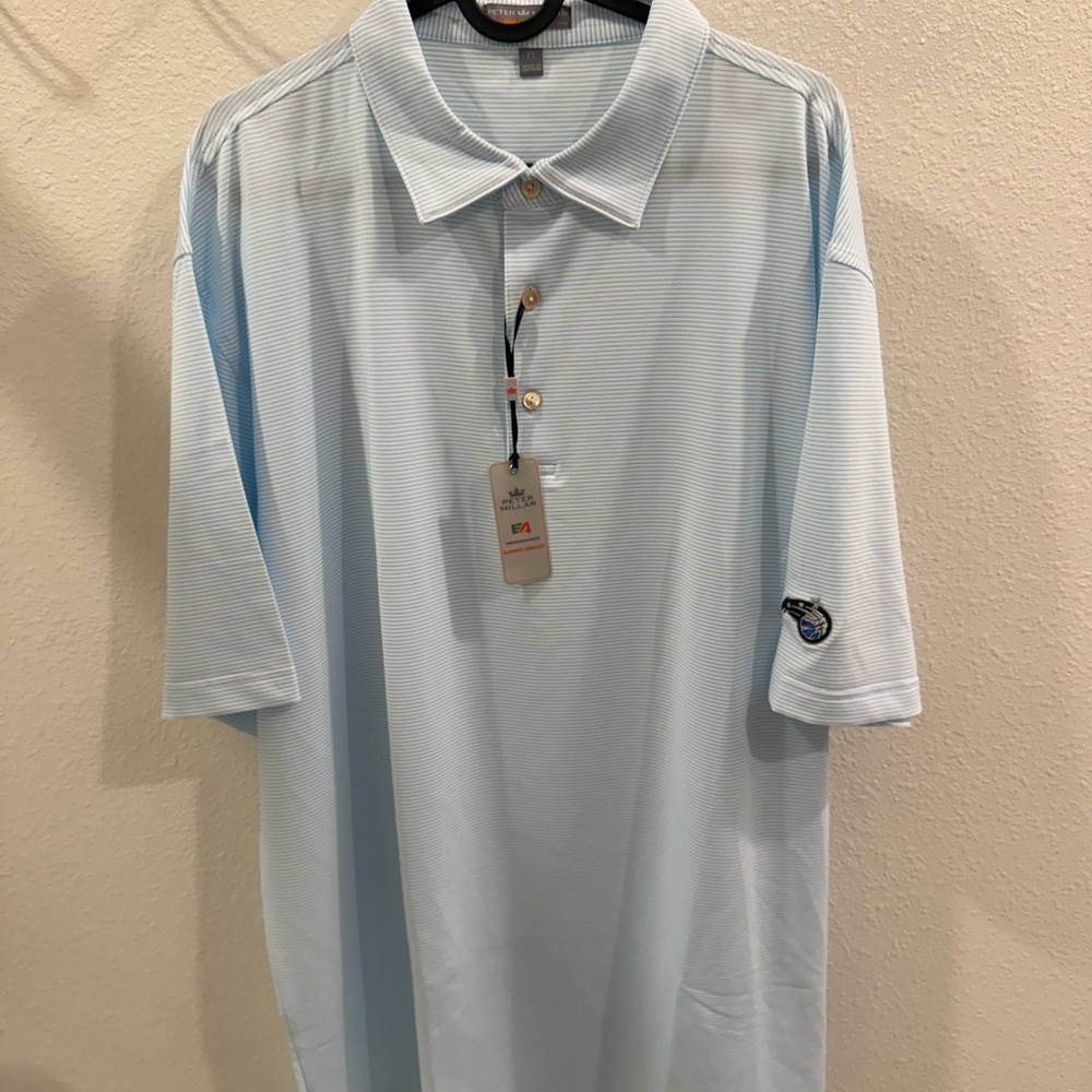 Sky Blue Men’s Polo Shirt (Peter Millar)